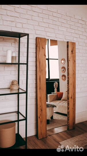 Зеркала с живым краем