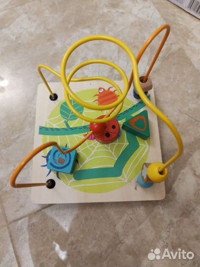 Деревянный сортер куб детская игрушка