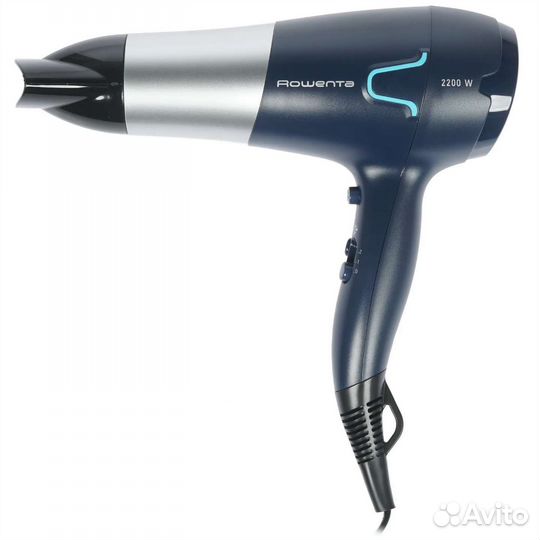 Фен Rowenta CV5610F0 синий/серебристый