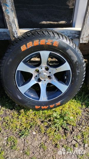 Литые диски r13 на ваз арбузы с резиной