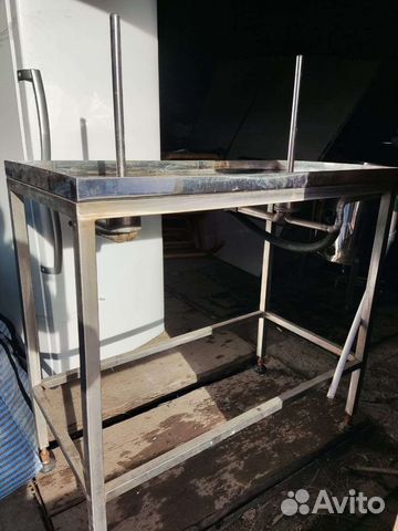 Комплект из нержавейки для химической мойки тары