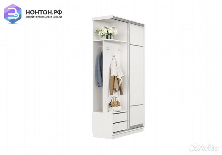 Прихожая-купе Субра белая