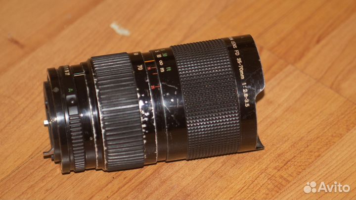Обьектив canon FD 35-70мм 2.8-3.5