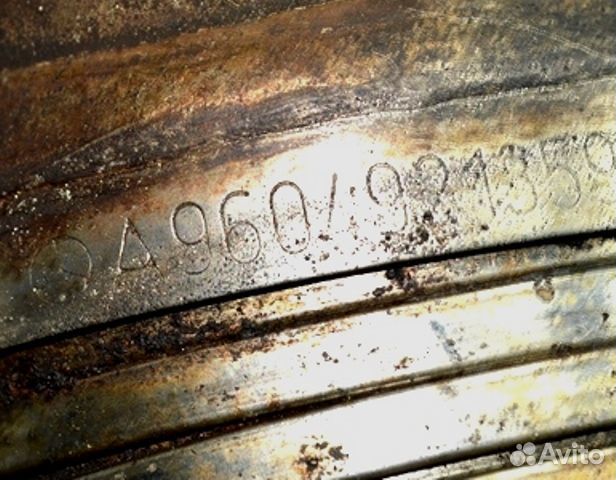 Резонатор глушителя mercedes-benz Actros MP4 1845