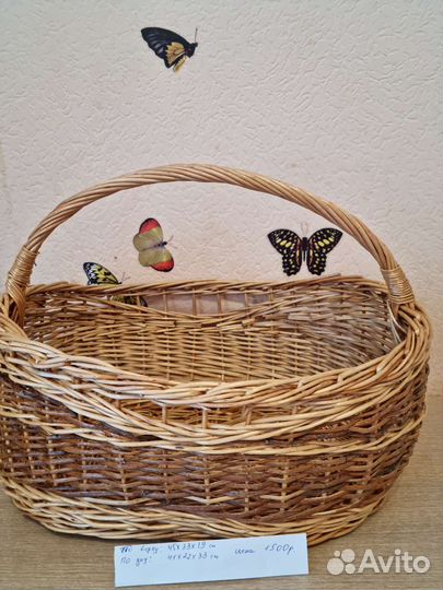 Пасхальные корзины из ивы