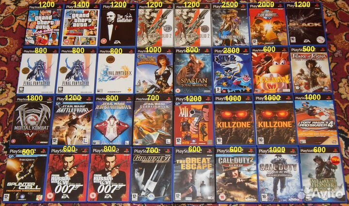 Игры для Playstation (PS1, PS2)