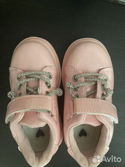 Ботинки демисезонные для девочки 24 размер