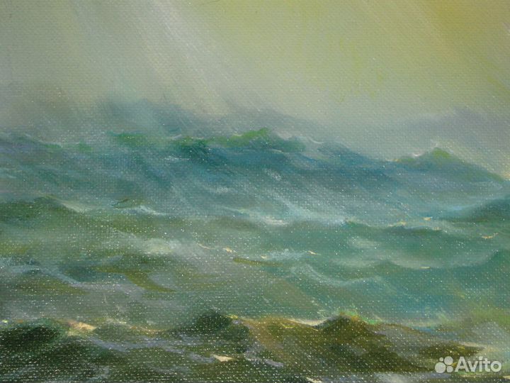 Шурганов В. путь К свету. 2013, холст, масло. 38Х5