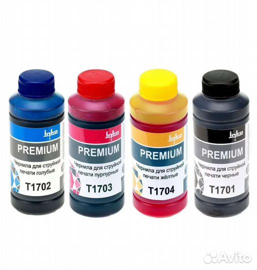 Чернила для принтера epson