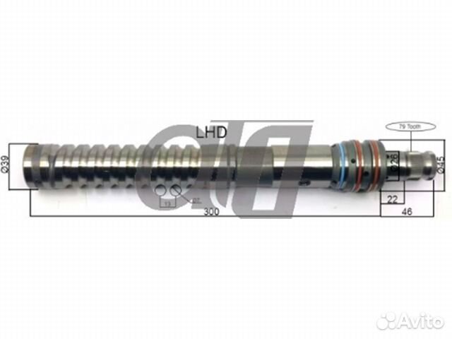 Распределитель рулевого редуктора mercedes-benz LS