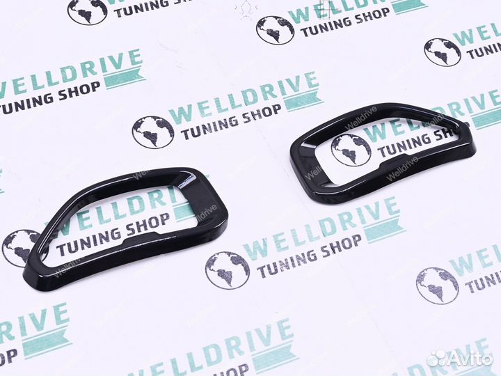 Накладки на выхлоп BMW 3 G20 стиль 340i