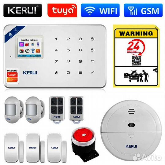 Система охранной сигнализации Kerui Tuya G181 WiFi