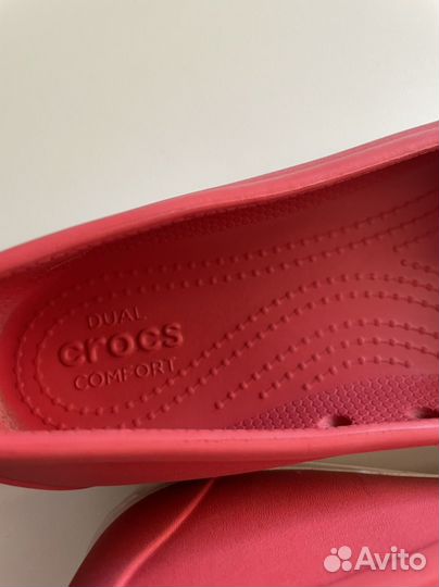 Слипоны, балетки Crocs. W6(36р)