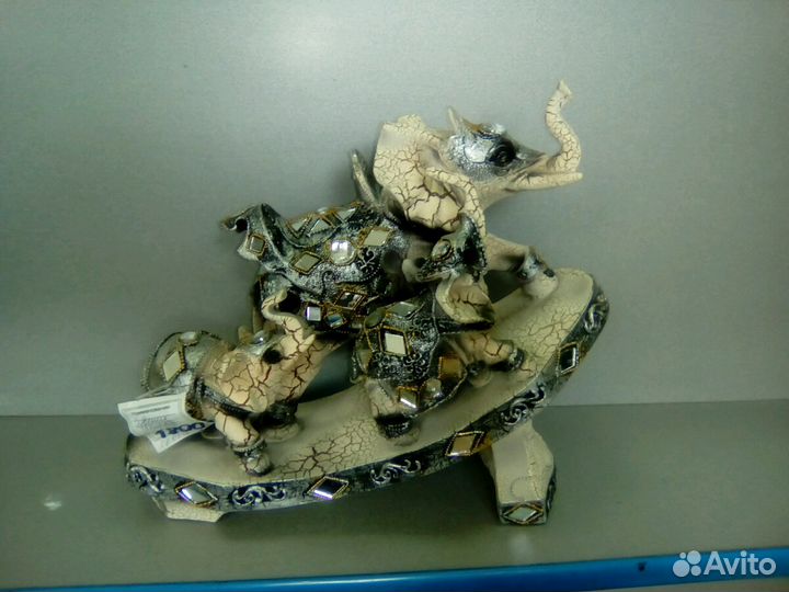 Сувенир 3 слона Подарочный новый