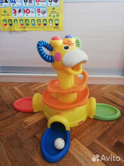 Большая игрушка FisherPrice жираф