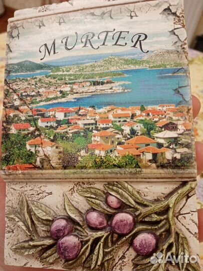 Фреска на стену с острова Муртер, Хорватия