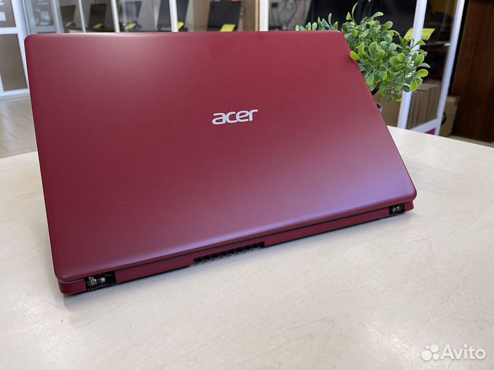 Красивый/Красный ноутбук Acer/Ryzen/R540X/8GB/SSD