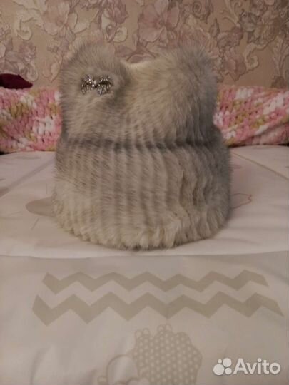 Шапка норковая женская