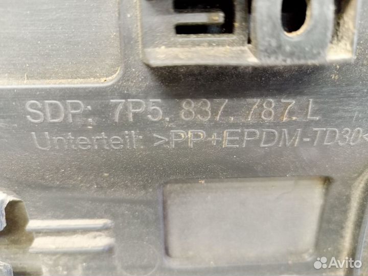 Накладка двери передней левой