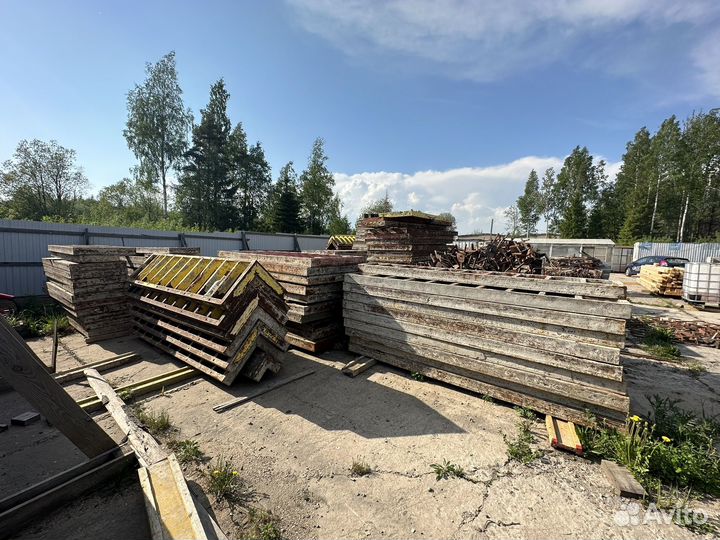 Опалубка щитовая бу