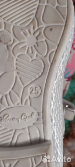 Туфельки для девочки 25 размер