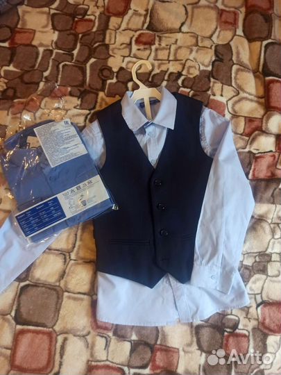 Школьный костюм для мальчика 128