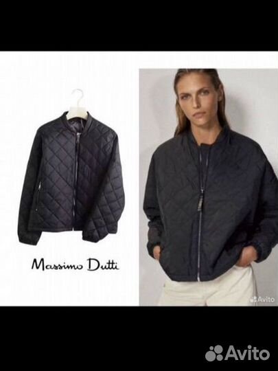 Куртка стеганная 44/46 massimo dutti s m