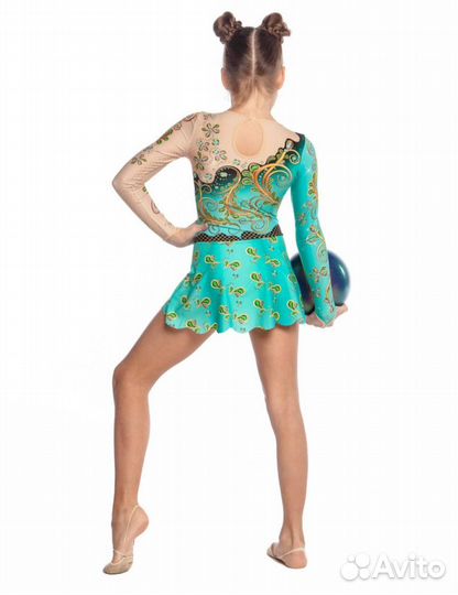 Купальник по художественной гимнастики 152- 158 р
