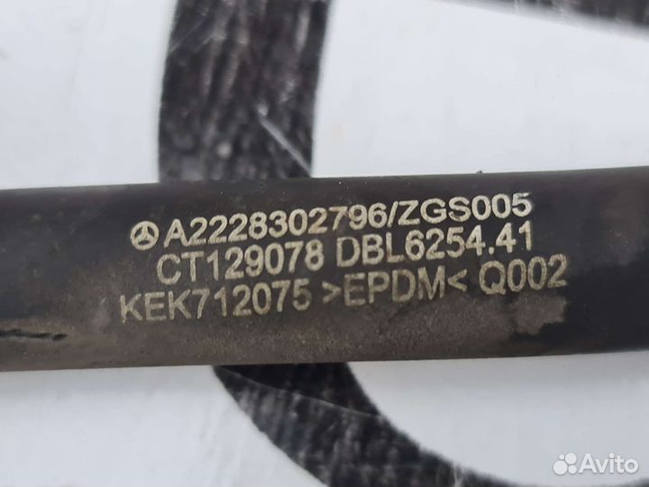 Система циркуляции охлаждающей жидкости Mercedes