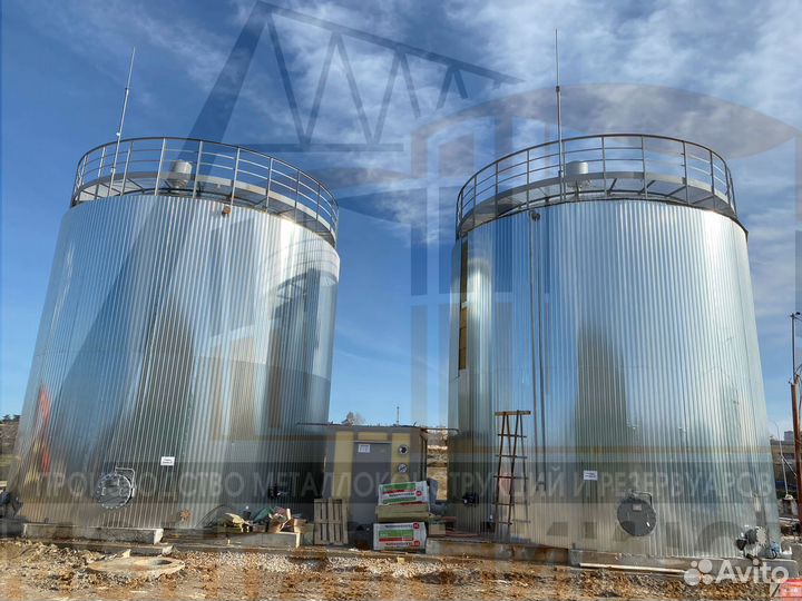 Подземные Емкости/Резервуары для гсм 100 м3