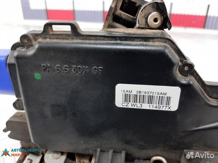 Замок двери передней левой Skoda Fabia (6Y) 2004