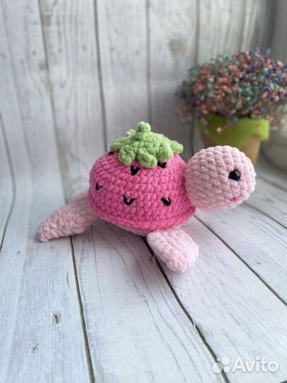 Плюшевая черепашка