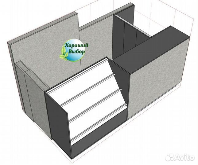 Торговый отдел 1/ Торговые витрины