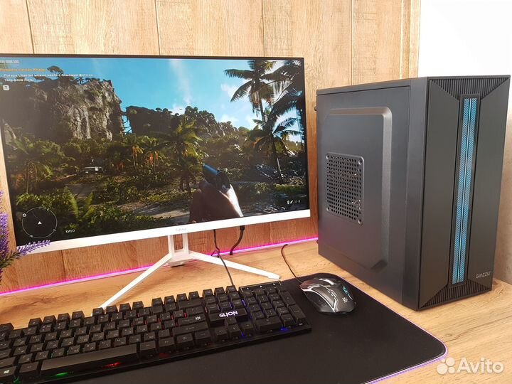 Мощный Игровой пк Intel 8/16 ядер/16gb/RX 470 4gb