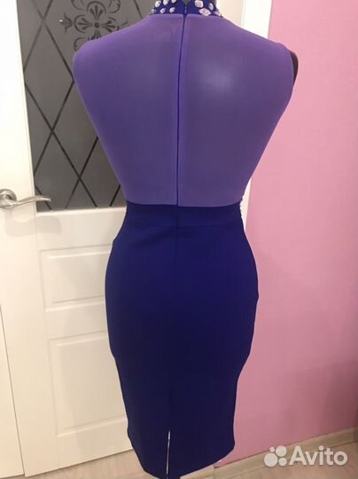 Вечернее платье со стразами