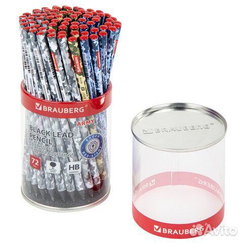 Карандаш чернографитный brauberg 