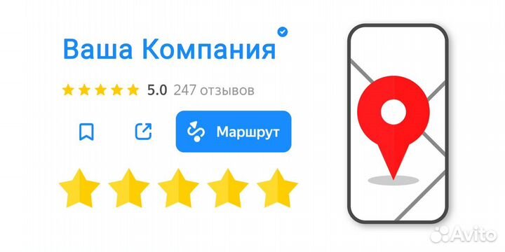 Управление репутацией на Яндекс Картах