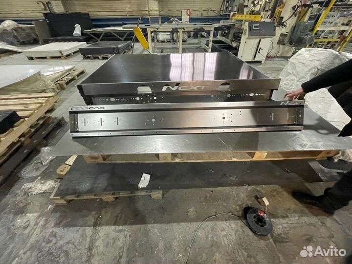 Задний брус отбойник Газель нержавейка