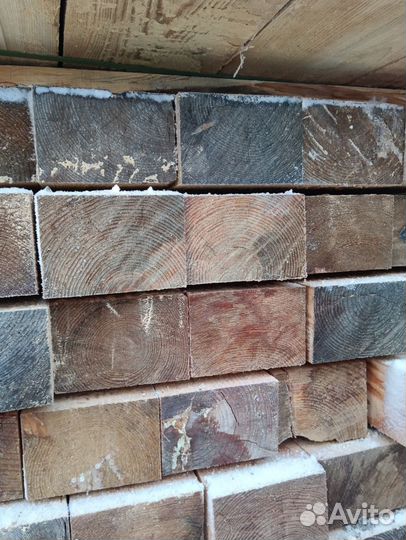 Брус 100х150 6 метров лиственница