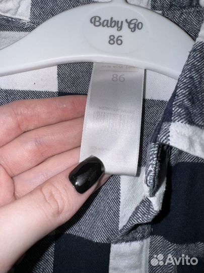 Рубашка детская 86