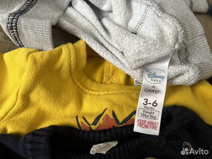 Вещи для мальчика 68 см, 4-6 мес