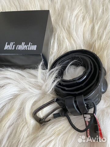 Мужской кожаный ремень