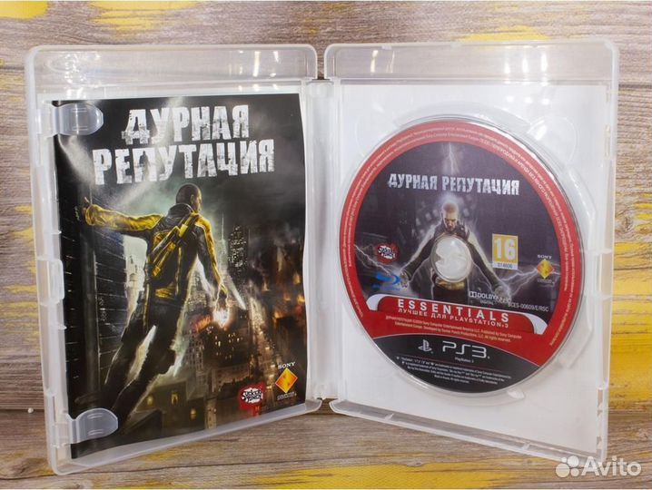 Диск PS3 Дурная репутация (Б/У)