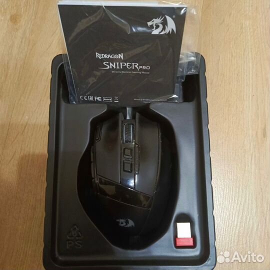 Игровая беспроводная мышь Redragon Sniper PRO 2.4г