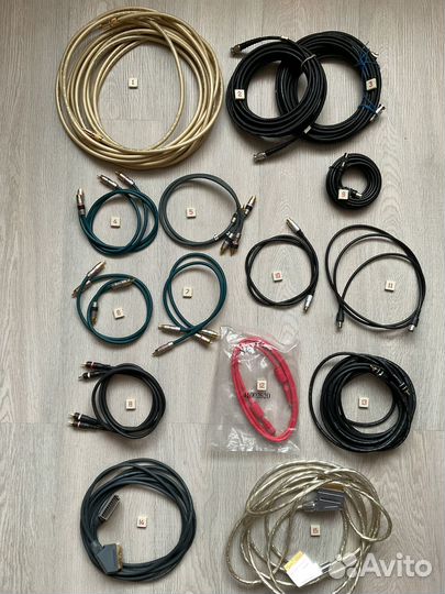 Кабель:Proel,Canare,Monster Cable, Van Den Hul