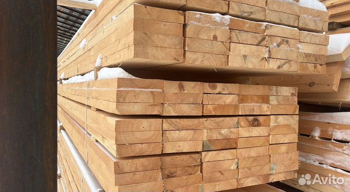 Брус обрезной 150х150х6000мм