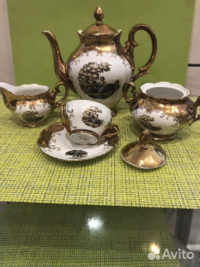 Сервиз итальянский кофейный на 6 персон