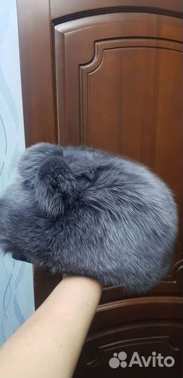 Шапка из чернобурки