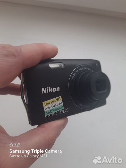 Цифровой фотоаппарат Nikon coolpix s 3300