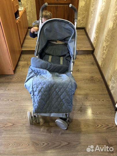 Коляска прогулочная, трость. babyton